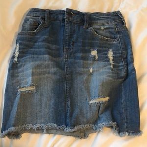 Jean skirt